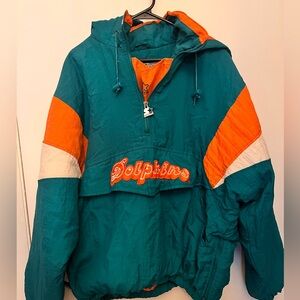 Vintage Miami Dolphins Starter Jacket - Men’s - Size XL - Gently Used
